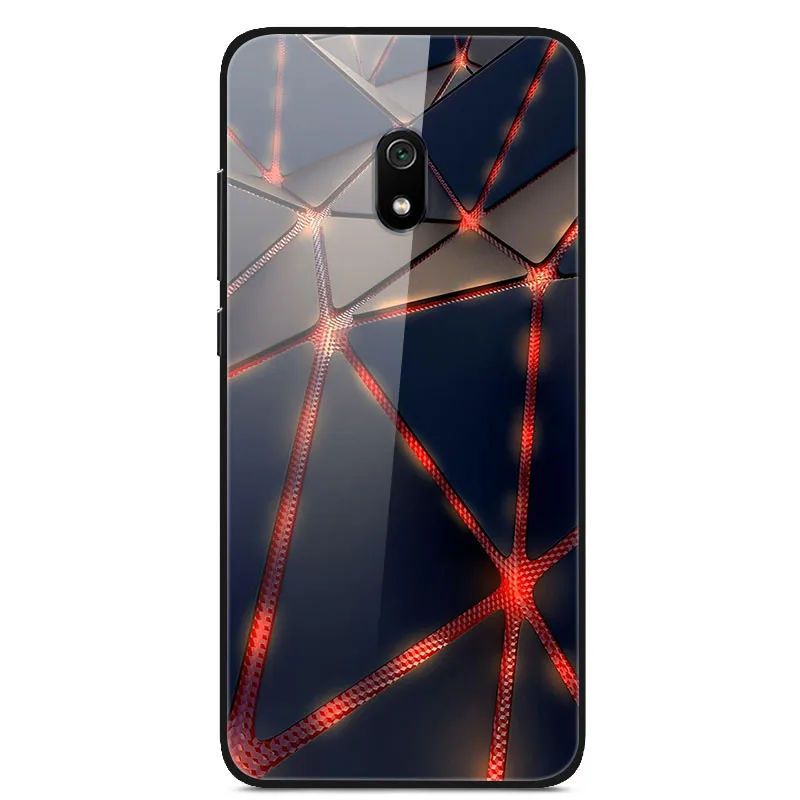 Для Xiaomi Redmi 8A чехол силиконовый бампер стекло твердая задняя крышка для Xiomi Redmi 8A чехол для телефона s защитные оболочки Fundas Redmi8A