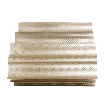 

Non-Stick Wave Toast Box French Stick Baking Tray French Stick Mold Bread Stick Wave French Stick Baking Tray