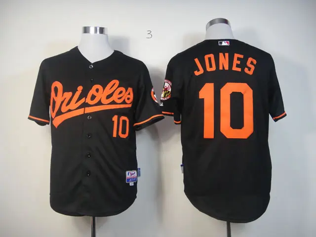 AS PICTURE Сшитая мужская майка Baltimore Cal Ripken Jr Adam Jones Jim Palmer в винтажном стиле - Цвет: AS PICTURE