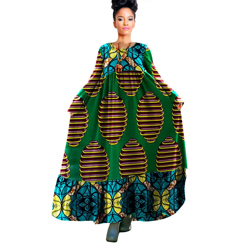 4 Brw в африканском стиле Одежда традиционная базенская Riche осеннее платье Boho style Robe Femme Макси платье женские Платья Туника Платья WY931 - Цвет: 4
