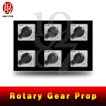 Jxkj1987real Room Escape игра опора поворотная Шестерня Опора поворот всех передач в нужное положение, чтобы высвободить замок