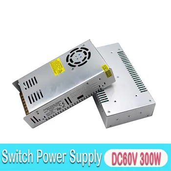 

Universal Dc PowerSupply 60V 5A 300W Driver Transformer AC To DC60V Power Adapter for LED Lighting Stepper Motor Monitor