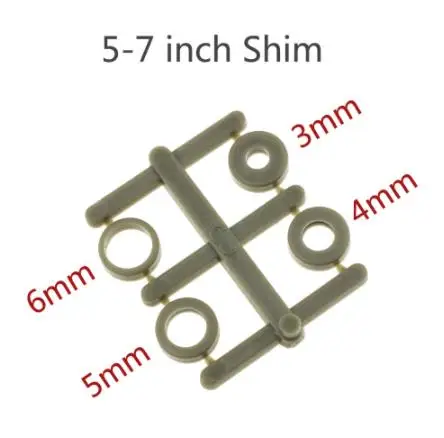 4 шт./лот GEMFAN 4.75X4.75/5x 5/6x 4/7x 5/7X6/8X4/8x6 нейлоновый Стекловолоконный электрический