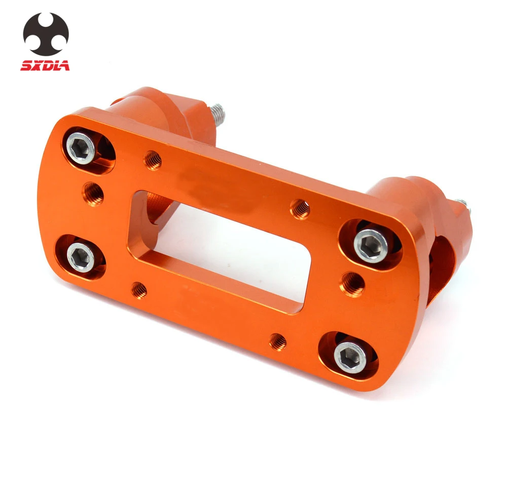 28mm CNC Aluminum Motorcycle Handlebar Bar Clamp Mount Kit For KTM Sx Sx-F Exc Xc-W Xcf-W Exc-F 125-530 Years 2000- 2008