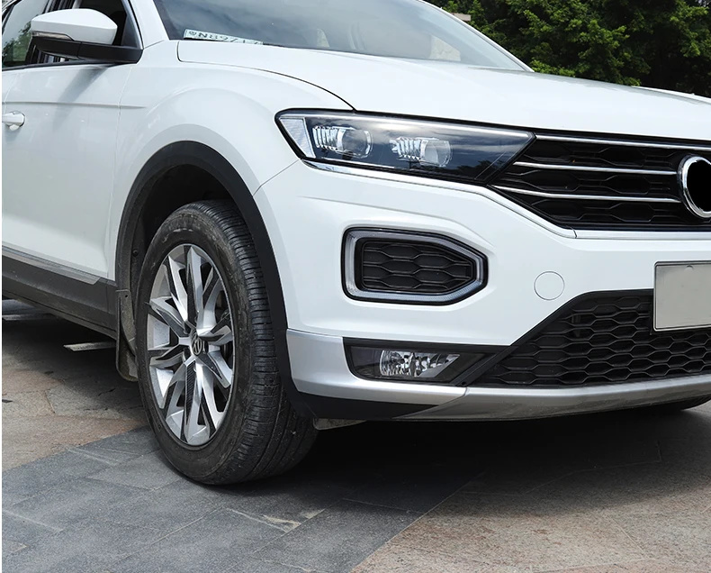 Lsrtw2017 для Volkswagen Vw T-roc автомобильный Передний Бампер Планки протектор Анти-столкновения интерьерные аксессуары
