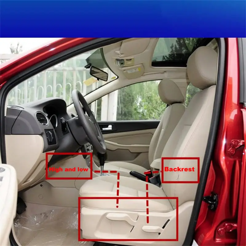Ford Classic Focus 2005- ручка регулировки спинки сиденья регулировка высоты ручка