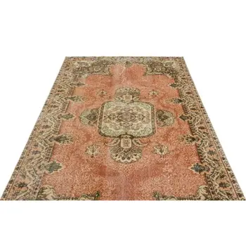 

Handmade Natural Vintage Turkish Area Rug 157x295 Cm-5'2''X9'8''