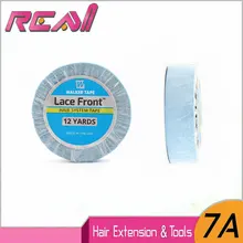 1 рулон 12 ярдов синяя Супер Лента кружевная Передняя лента сильная кружевная клейкая лента для кружева парика-накладка