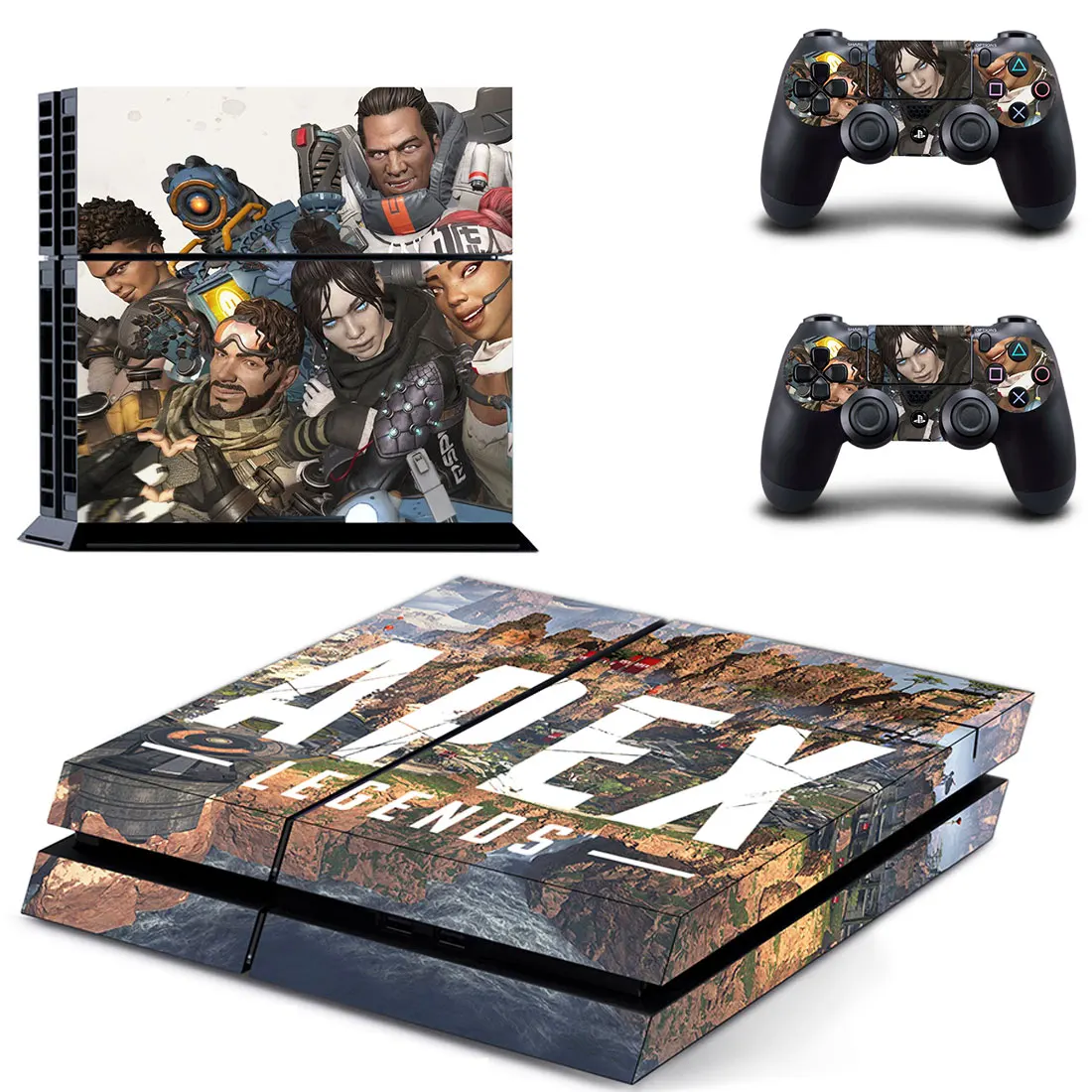 Apex ps4. Пленка на консоль пс4. купить наклейки apex.