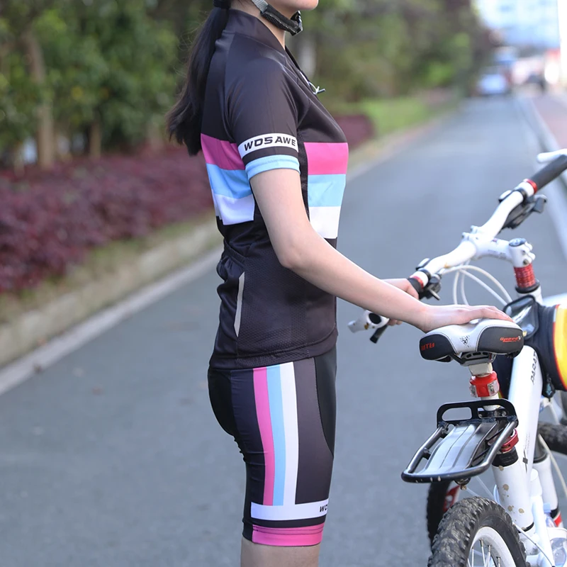 WOSAWE Женская Roupa Ciclismo Майки для велоспорта/велосипедная одежда/быстросохнущая