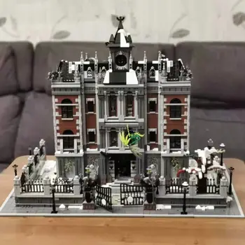 

Toys Bricks Arkham Asylum City Street View Crazy Men Client Hospital Model Building Blocks Creative 7620pcs Super Heros Series