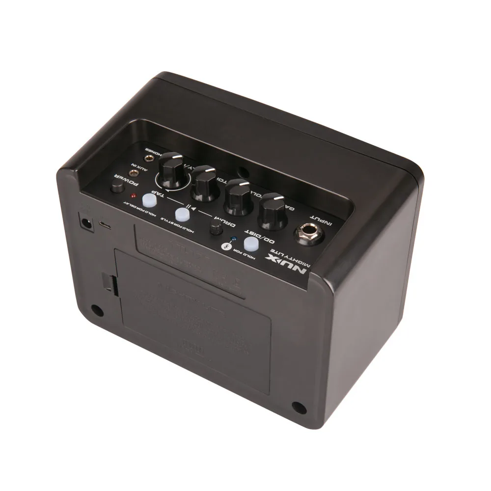 NUX Mighty Lite BT электрогитарный усилитель 3W Amp 3 канала, встроенный цифровой реверберации и эффекты задержки
