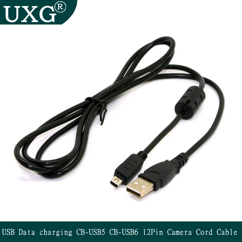 

Кабель USB CB-USB5, CB-USB6, 12-контактный, для передачи данных, для Olympus SZ-10, SZ-11, SZ-14, SZ-20, SZ-31MR, OM-D, E-M5, TG-1, Tough 3000