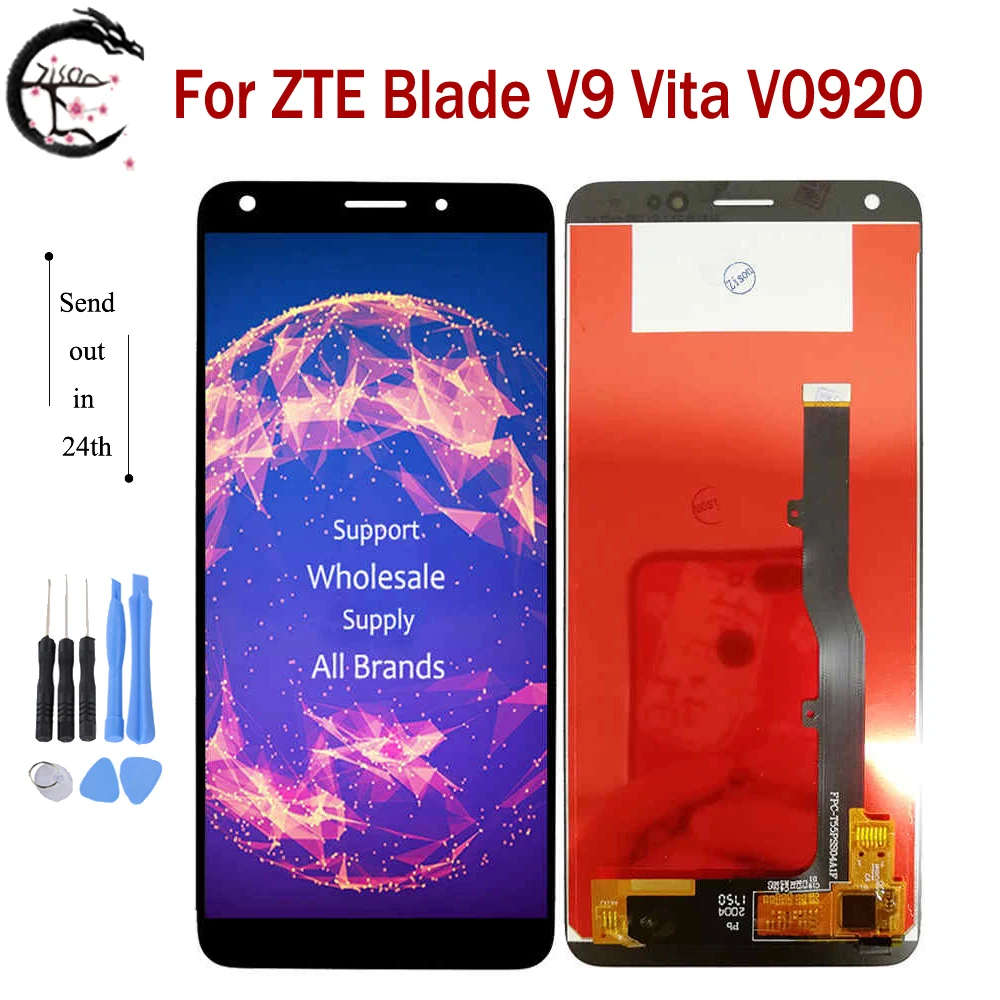 5,4" ЖК-дисплей для zte Blade V9 Vita V0920 ЖК-дисплей сенсорный датчик дигитайзер сборка Замена для V9Vita полный дисплей