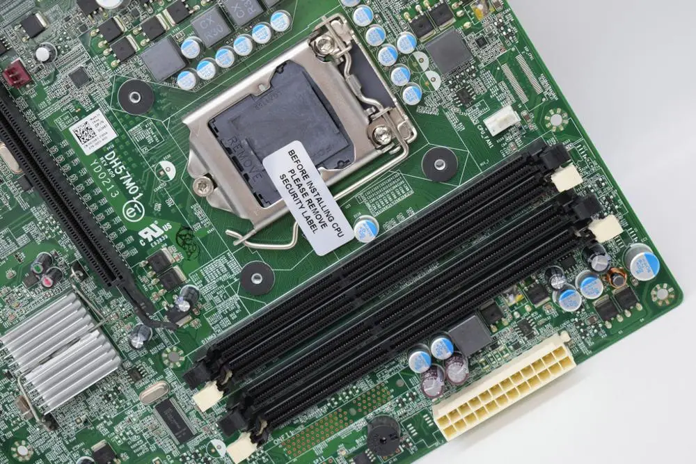 Для Dell Studio XPS 8100 DP/N: 0G3HR7 DH57M01 1366 pin H57 G3HR7 оригинальная подержанная материнская плата