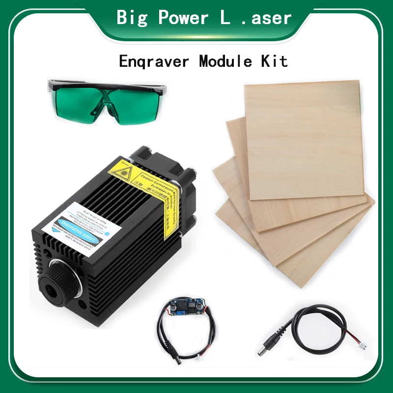 Creality 3D Printing Part Laser Module 12-24V Engraving Laser Head Kits Magnetic Design with Focusing for Ender-3 /5 3D Printers