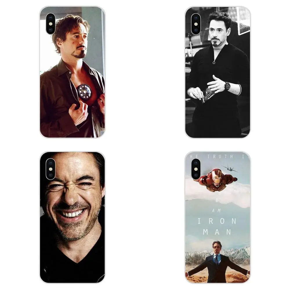 Чехол из ТПУ для Xiaomi Redmi Mi 4 7A 9T K20 CC9 CC9e Note 7 9 Y3 SE Pro Prime Go Play Iron Man Tony Stark Marvel Super