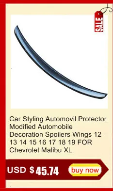 Модифицированные Запчасти для аксессуаров, декоративные автомобильные задние диффузоры для тюнинга передних губ, автомобильные бамперы для Chevrolet Malibu XL