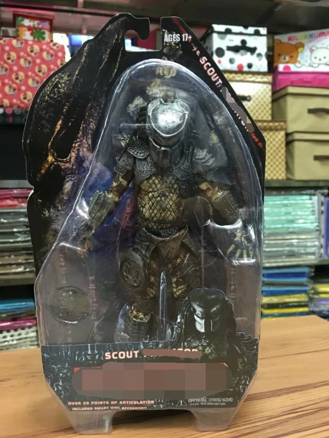Хищник воин Lost Scout Alien ПВХ фигурка Коллекционная модель игрушки " 18 см KT2448