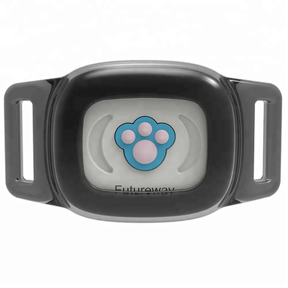 Умный водонепроницаемый IP67 Мини Pet gps A gps LBS отслеживающий трекер ошейник для собаки кошки gps LBS SMS позиционирование гео-забор трековое устройство - Цвет: black no box