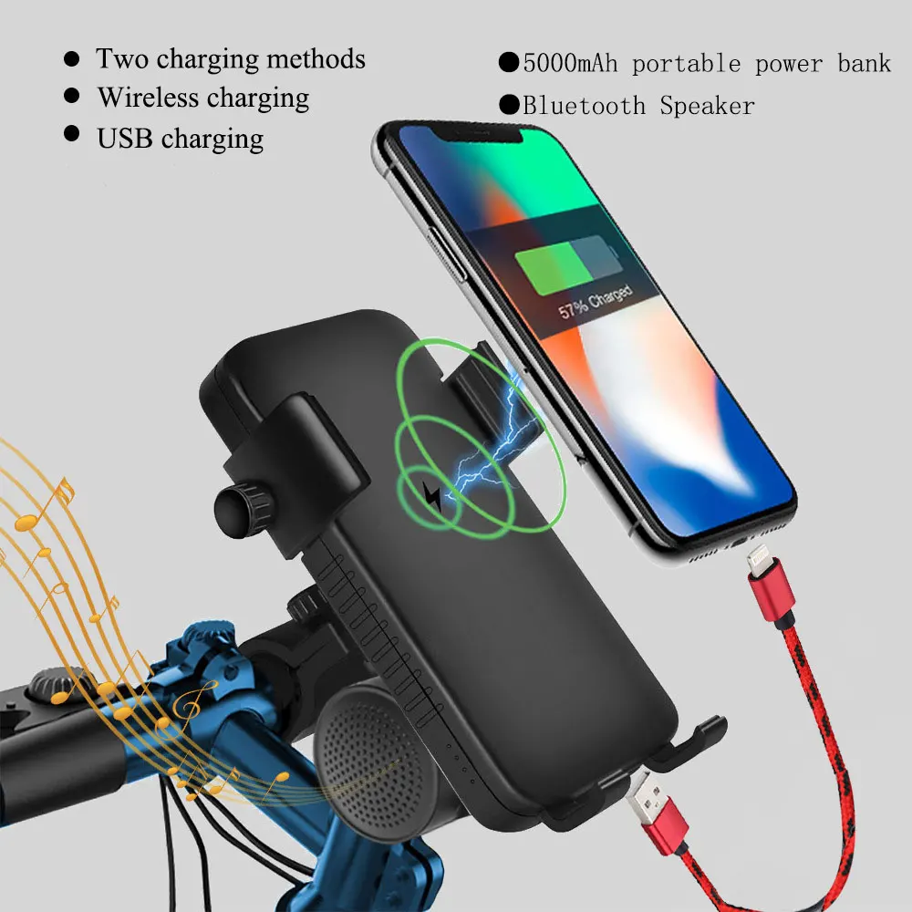 Aluminum Alloy Bike Phone Holder Bicycle Mobile Stand Front AliExpress