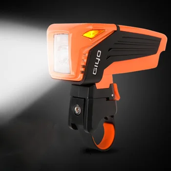 

GIYO IPX5 Waterproof Bicycle Light Riding Frame Bicycle Headlight Handlebar Light USB Charging LED Light Mountain Bike Light