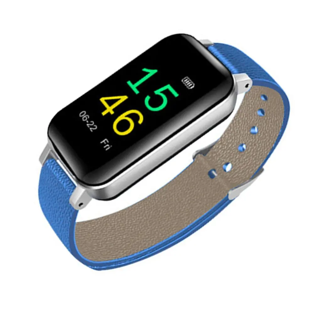 Headset & Smart Bracelet T89 Color Screen Two in One Smart Bracelet Earphone Sleep Monitoring Sedentary Reminder