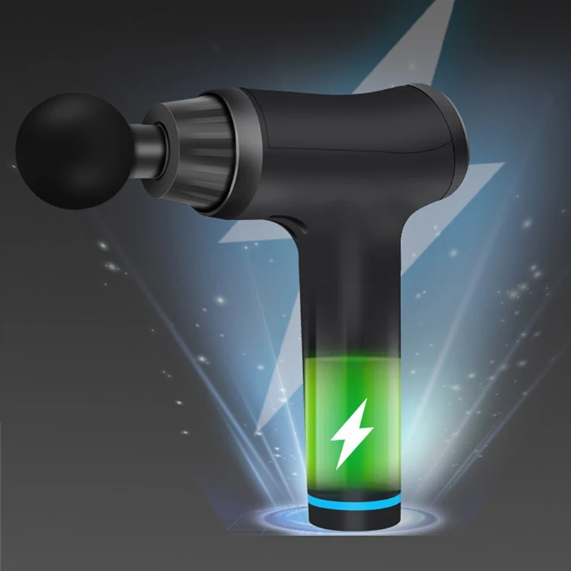 

2600-9500r/min Muscle Massage Gun High Frequency Electric Body Massager Clear Lactic Acid After Exercise Tegrated Fitness