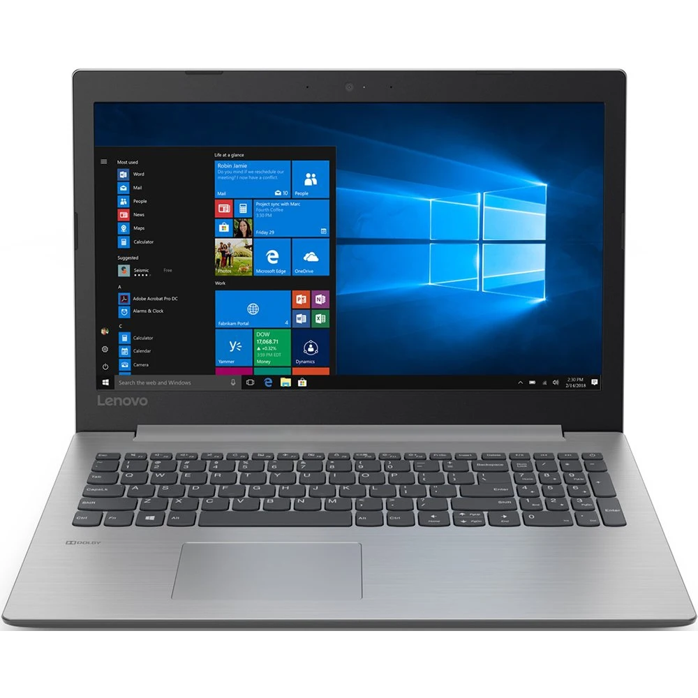 Ноутбук Lenovo 330-15IKB 81DC017PRU Intel Core i3 7020U/4Gb/500Gb HDD/No ODD/15.6" FHD/NVIDIA GeForce MX110 2Gb/Cam/WiFi/BT/DOS