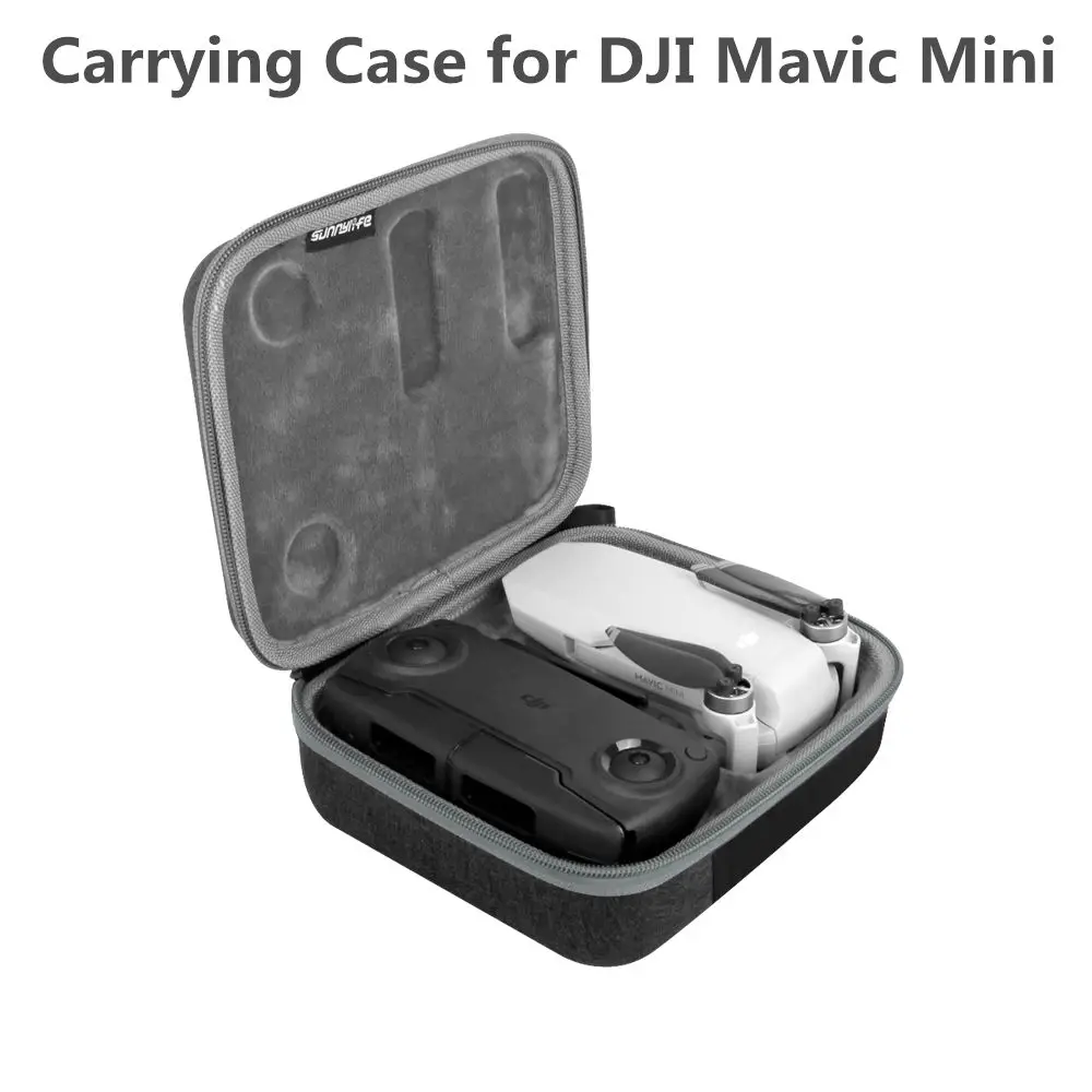 Buy XAK Anti-Shock Portable Drone Carrying Case For DJI Mavic Mini Protective Storage Bag Protective Drone Remote Controller Accessories 