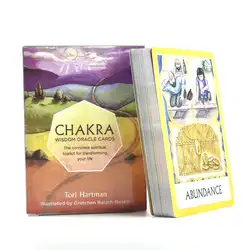 2020 чакра мудрости Oracle карты колода, 49 карт, английские карты Таро руководство гадание Фортуна настольная игра 29 заказов