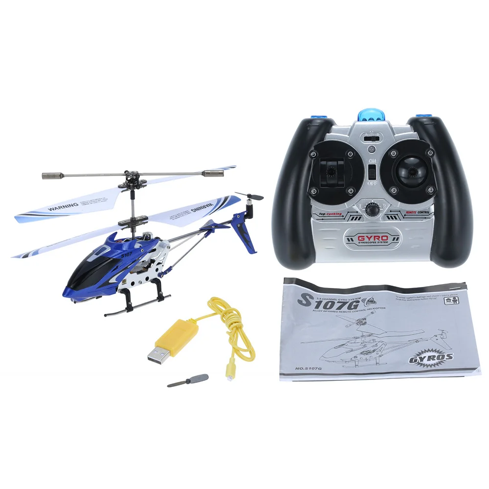 Syma S107G R/C Вертолет - Цвет: Синий