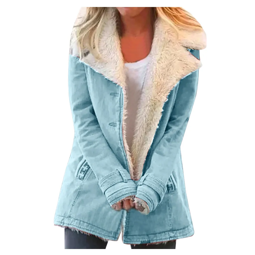 Зимняя куртка, Женская парка с меховым воротником, тонкие парки на пуговицах, плотное зимнее пальто, женская верхняя одежда, Женское зимнее пальто, veste femme hiver