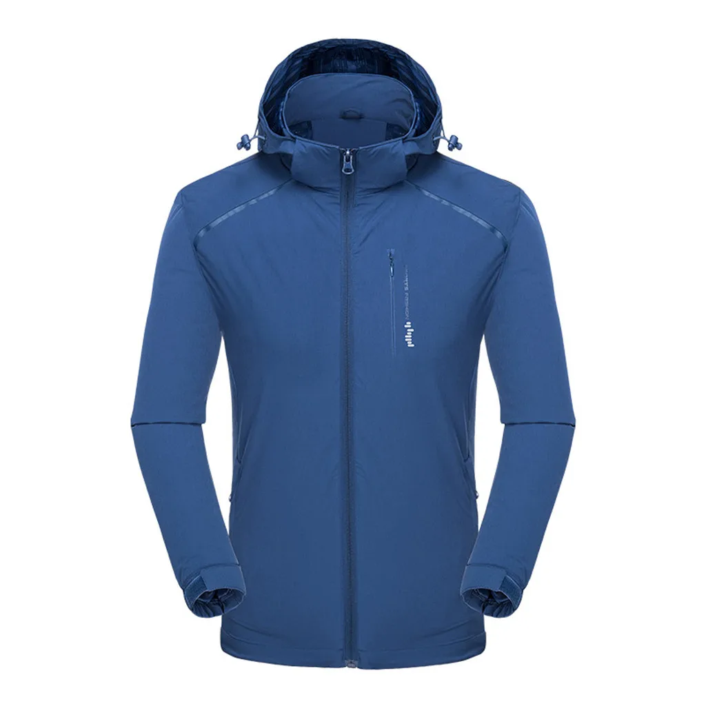 Хорошая быстросохнущая футбольная непромокаемая куртка, зимние куртки, мужские футбольные водонепроницаемые тренировочные толстовки, пальто для команды Feitong
