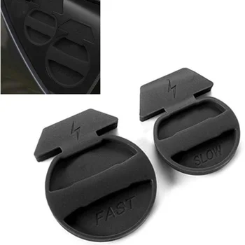 

Charging Port Waterproof Dust Cover Modified Accessories Decoration for Tesla Model3