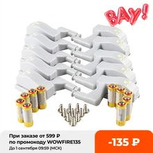 10Pcs LED Smart Touch Induction Cabinet Light Cupboard Inner Hinge Lamp Sensor Light Night Light for Closet Wardrobe