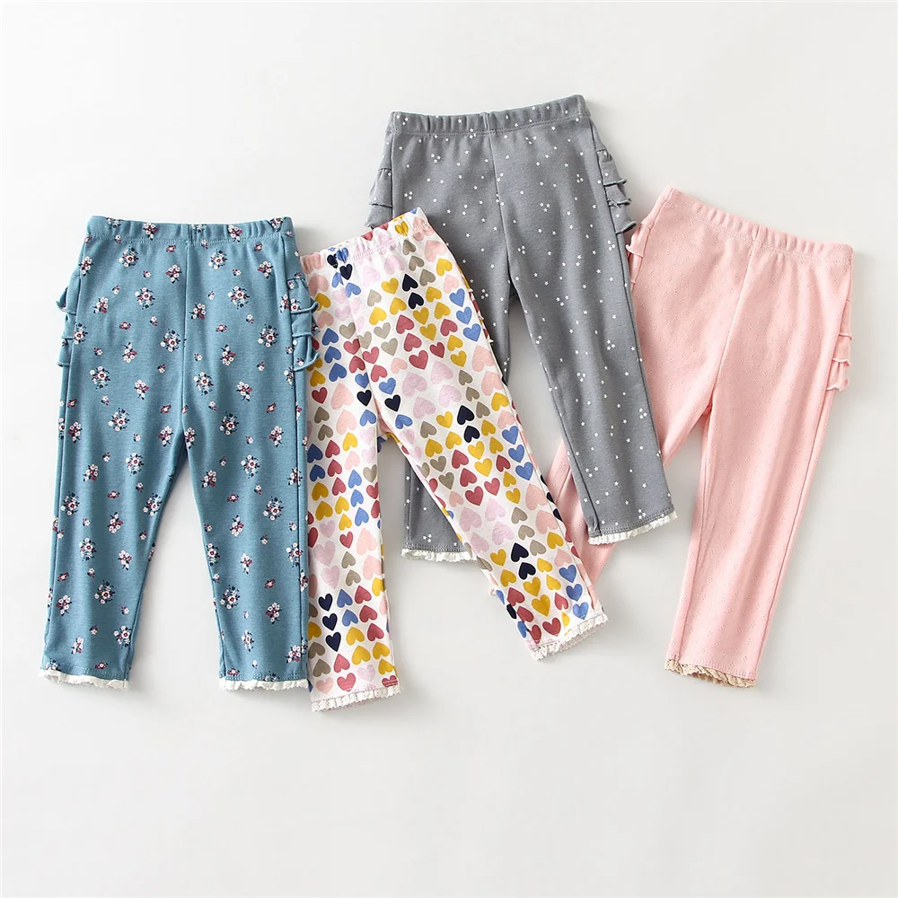 Baby Girls Leggings Cotton Big PP Pants Spring Summer Newborn Girl Pants Fashion High Quality Kids Trousers Baby Girls