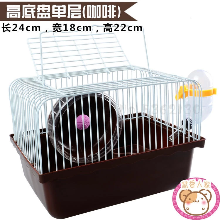 Hamster cage package villa small complete cage oversized warm cabin nest set of double mouse products luxury pets