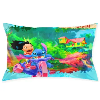 

Lilo And Stitch Fashionable pillowcase and rectangular decorative pillowcase 20 "x30"