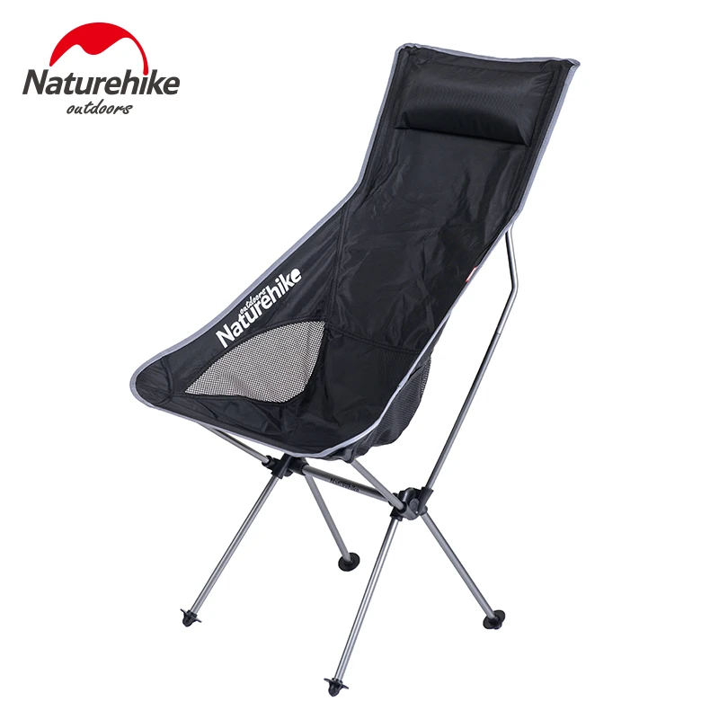 Naturehike Portable Folding Chair Long Back Rest Comfortable Camping Seats Stool Fishing Lawn bbq parks Pergola Rest NH17Y010-L
