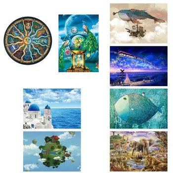 

1000 Pcs/Pack Puzzles for Adults Jigsaw PuzzlesFloor Puzzle for Adult Creative Gift Home Decoration
