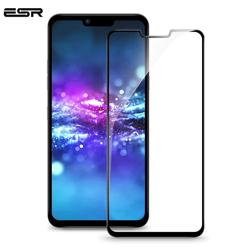 ESR протектор экрана для LG G8 телефон тонкий полный экран закаленное стекло крышка пленка Взрывозащищенная защитная пленка