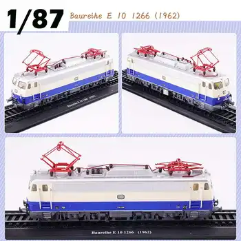 

LBLA Retro Train Model Class Baureihe E 10 1266 1962 1:87 Steam Diesel Locomotiv Train Model Building Block Toy Child Gift