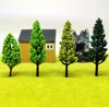 10pcs/5pcs HO OO Scale Model Trees Train Railroad Layout Diorama Wargame Scenery Entertainment accessories for DIY enthusiasts 4