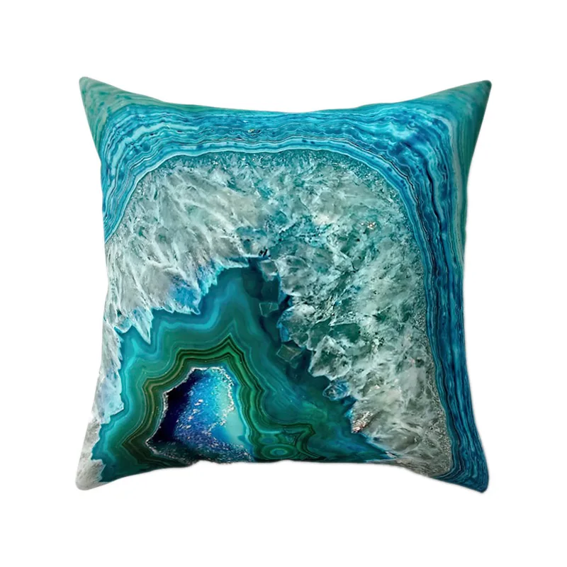 Colorful Pillow Case Super Soft Throw Bed Cover Protector Micro Fiber Peach Home Bolster Pillowslip - Цвет: 2