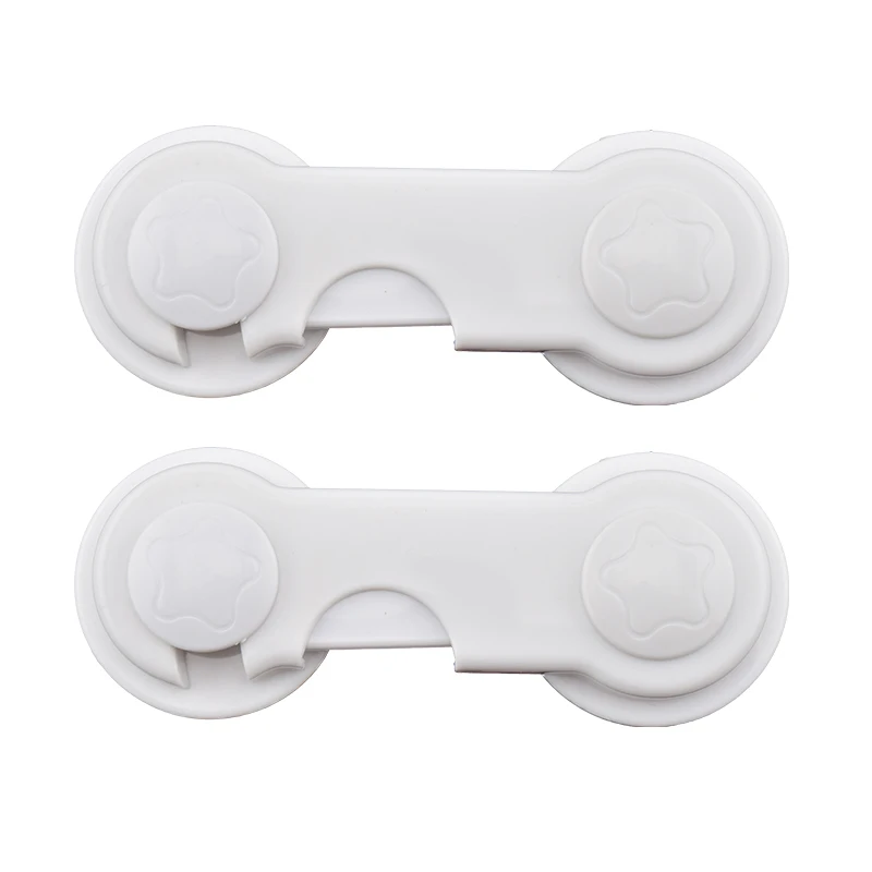 lock white 2pcs TUSUNNY 2 шт./4 шт./5 шт./8 шт. защита от детей многофункциональная Детская безопасность дверной замок анти-столкновения угол - Цвет: lock white 2pcs