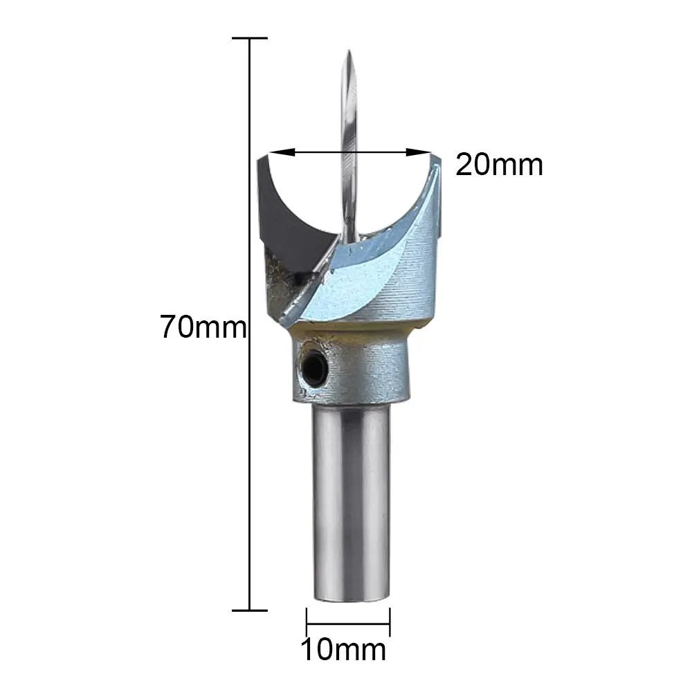 6 мм-25 мм Фреза Фрезы бусинки Будды шариковый нож Деревообрабатывающие инструменты 10 мм хвостовик деревянные бусинки сверла