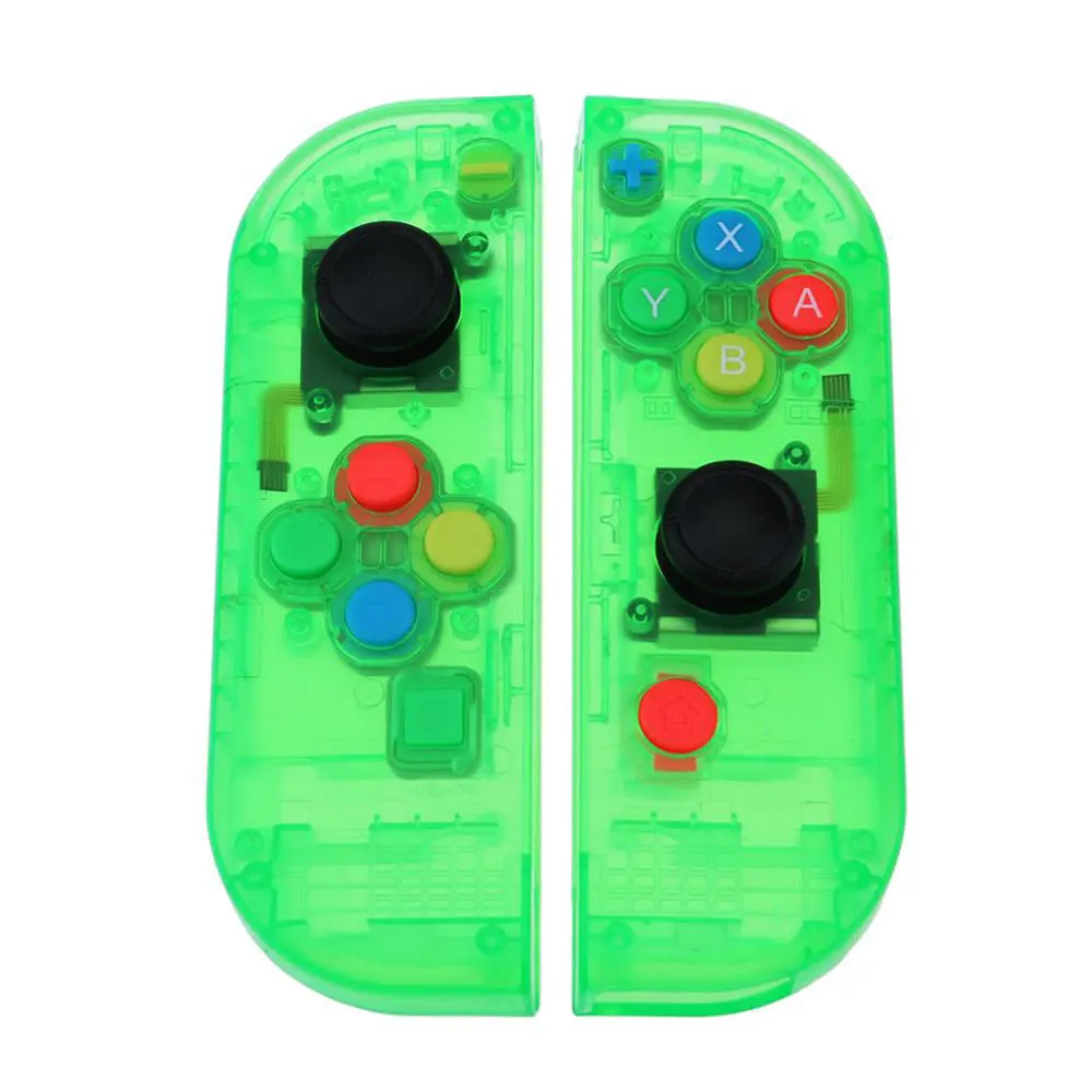TT Юйси Корпус Оболочка Чехол Крышка+ ДЖОЙСТИК+ L/R Кнопки для Nintendo Switch контроллер NS Joy-Con Замена Nintendo Switch Joy-Con - Цвет: TT