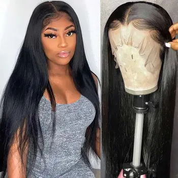 

Karizma HD Transparent Lace Front Human Hair Wigs For Women T Part Wig Remy Brazilian Straight Lace Front Wig With Baby Hair
