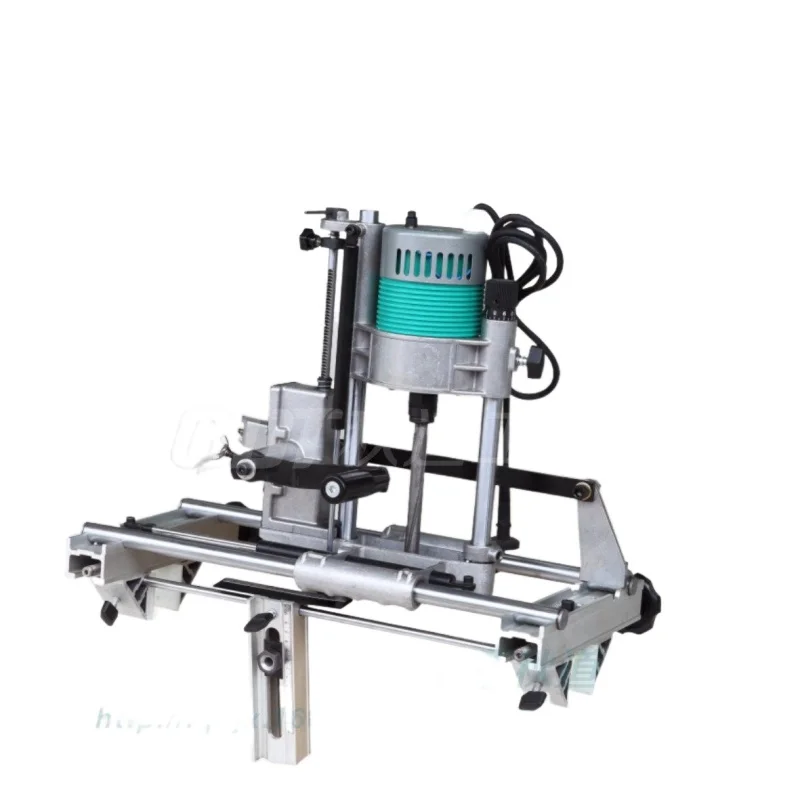 Wooden door lock hole opener slotting machine key hole tool woodworking machinery portable mortise machine hole punching machine 5